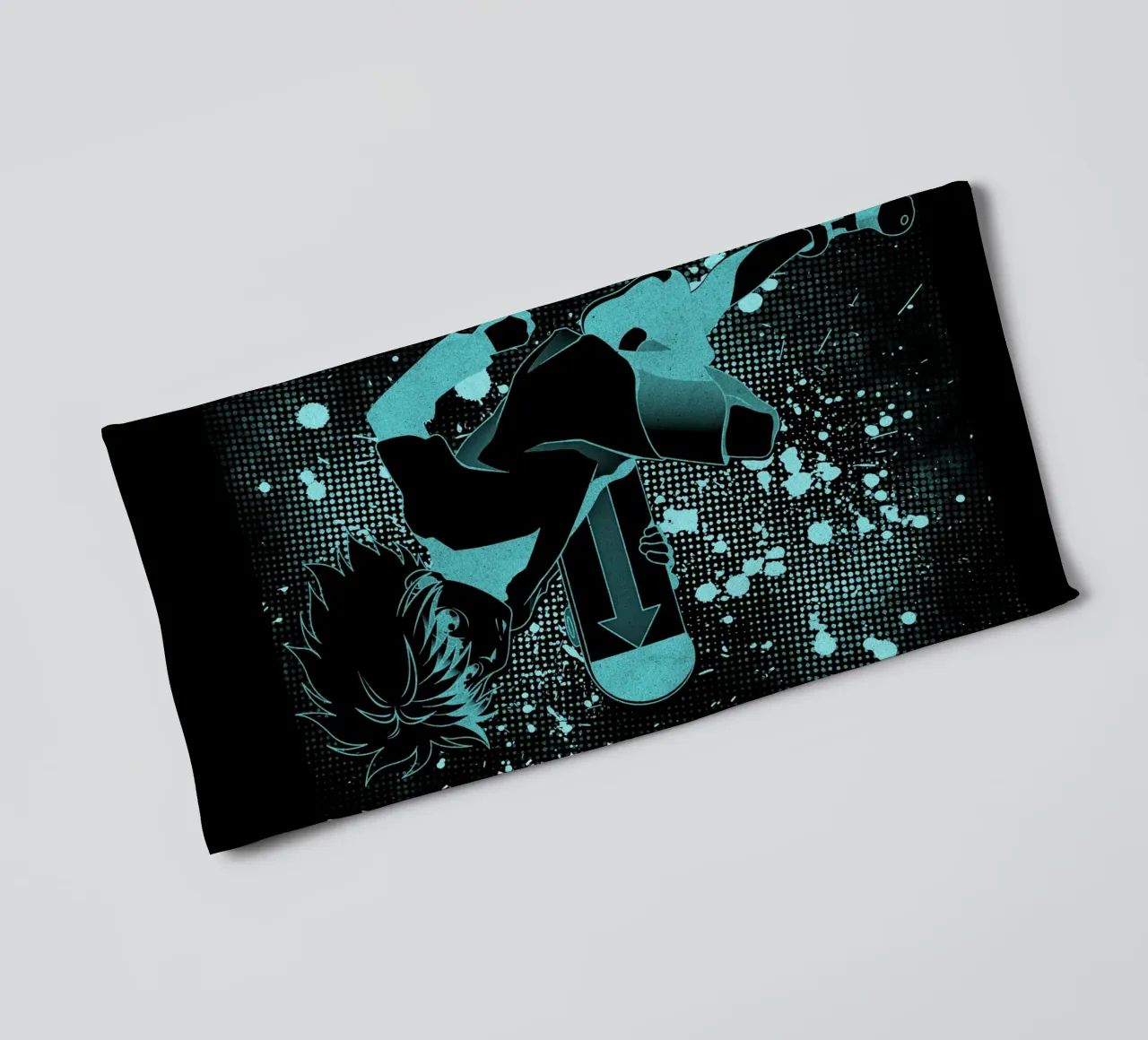 Killua Zoldyck asciugamano da bagno da Neonartstudio