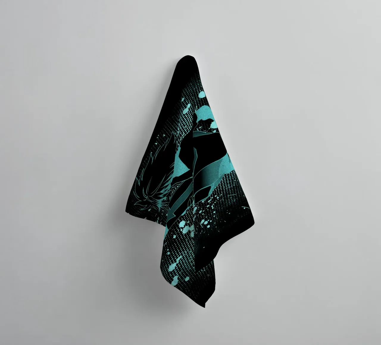 Killua Zoldyck asciugamano da bagno da Neonartstudio
