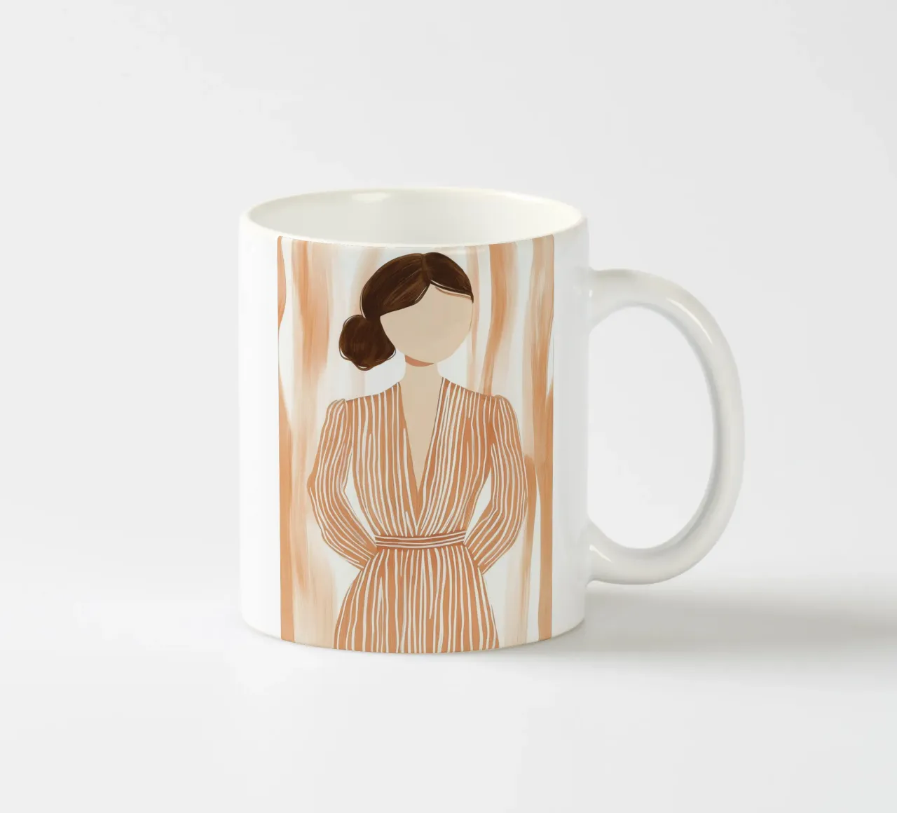 Donna dai colori tenui tazza in ceramica da Imagine