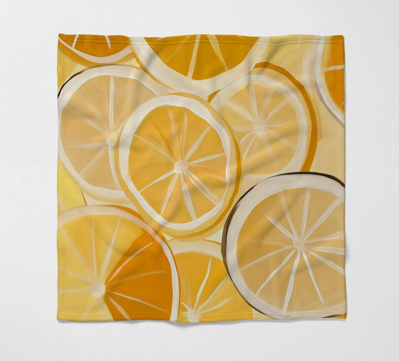 Oranges fleece blanket by Imagine