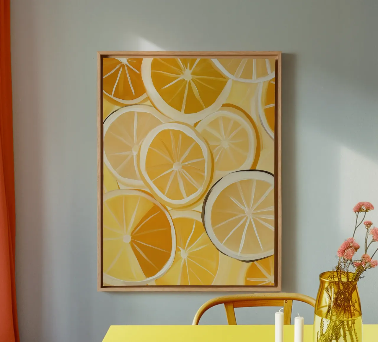 Oranges canvas by Imagine