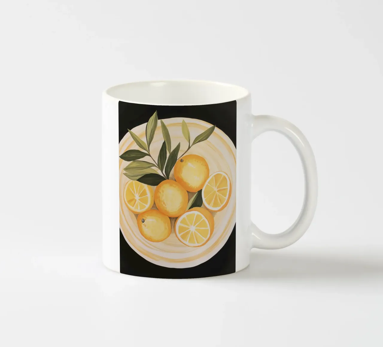 Limoni tazza in ceramica da Imagine