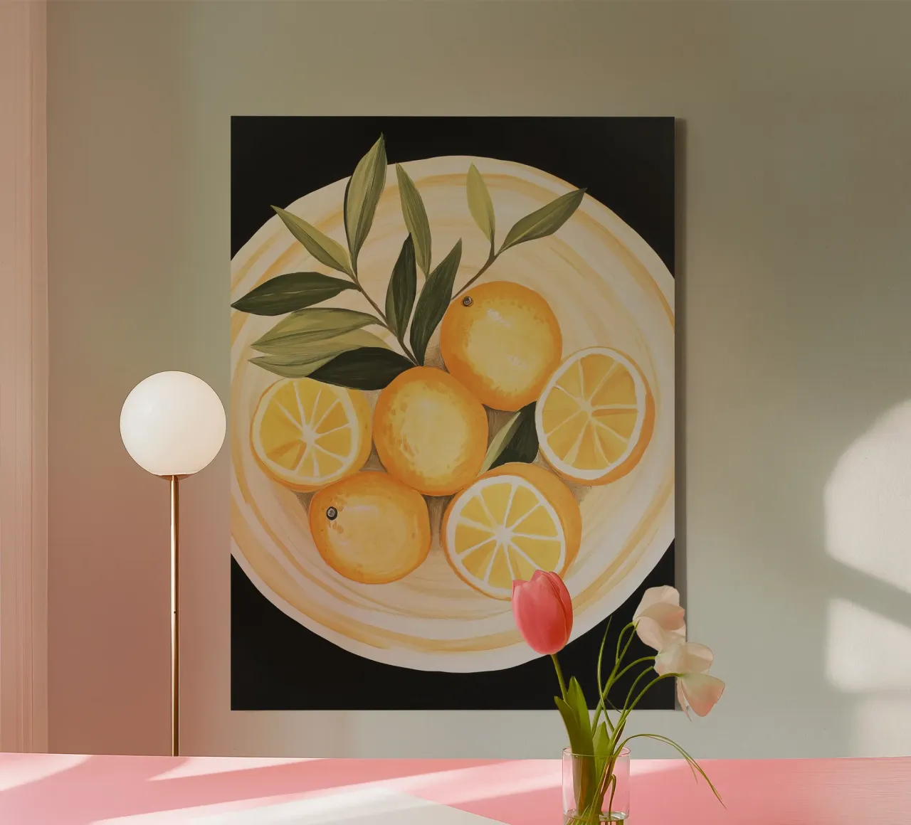 Lemons canvas by Imagine