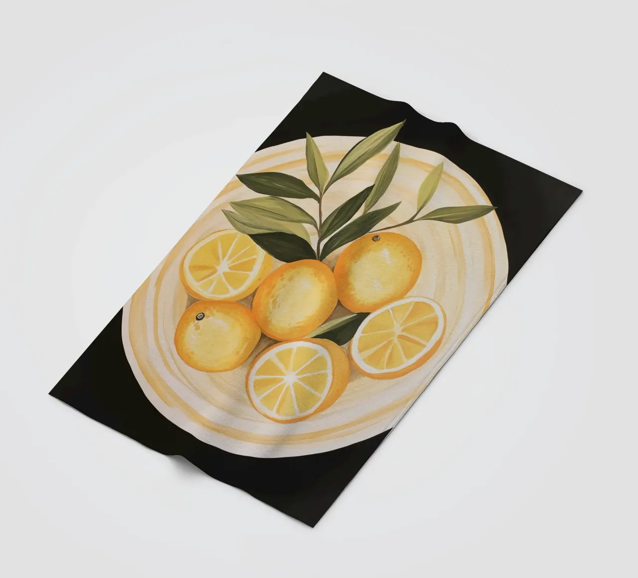 Limoni coperta in pile da Imagine