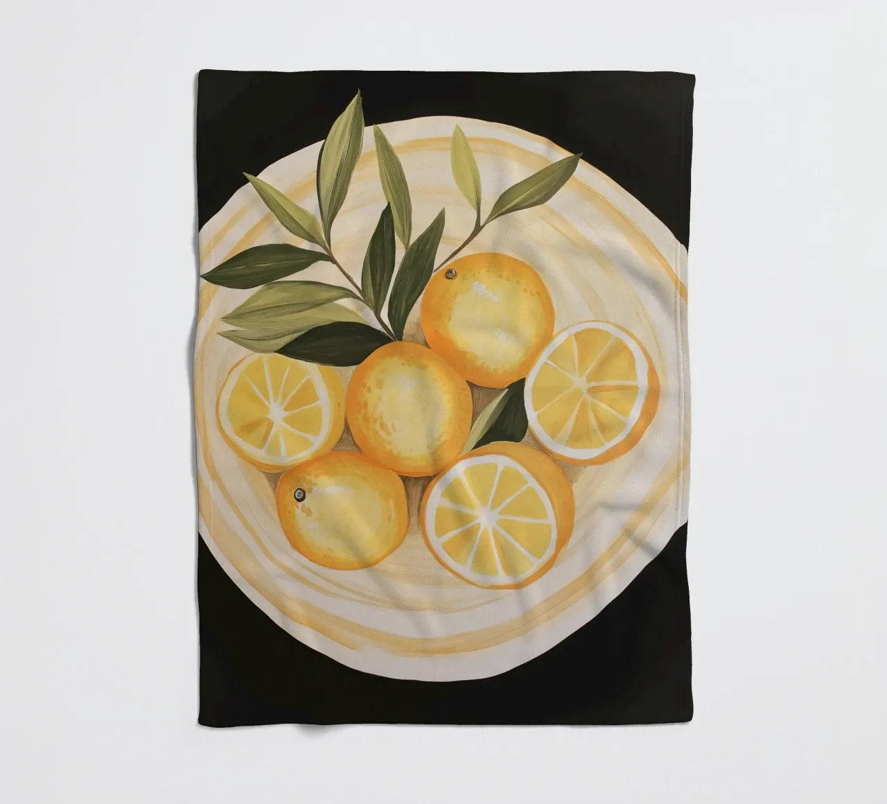 Limoni coperta in pile da Imagine