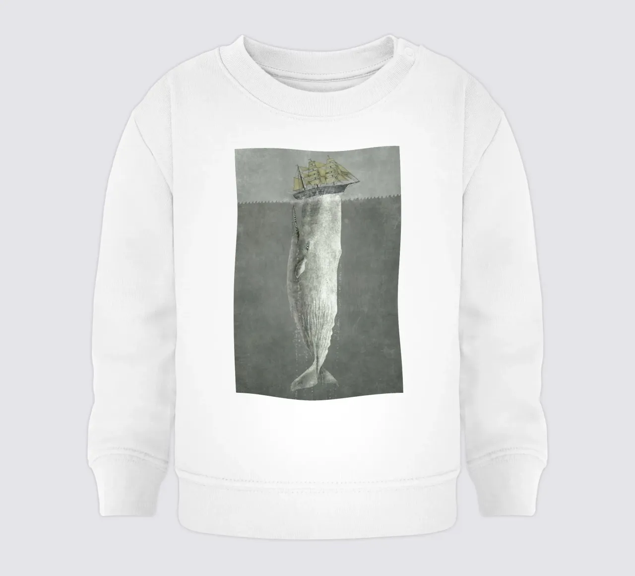 Revenge of the Whale felpa neonato da Terry Fan