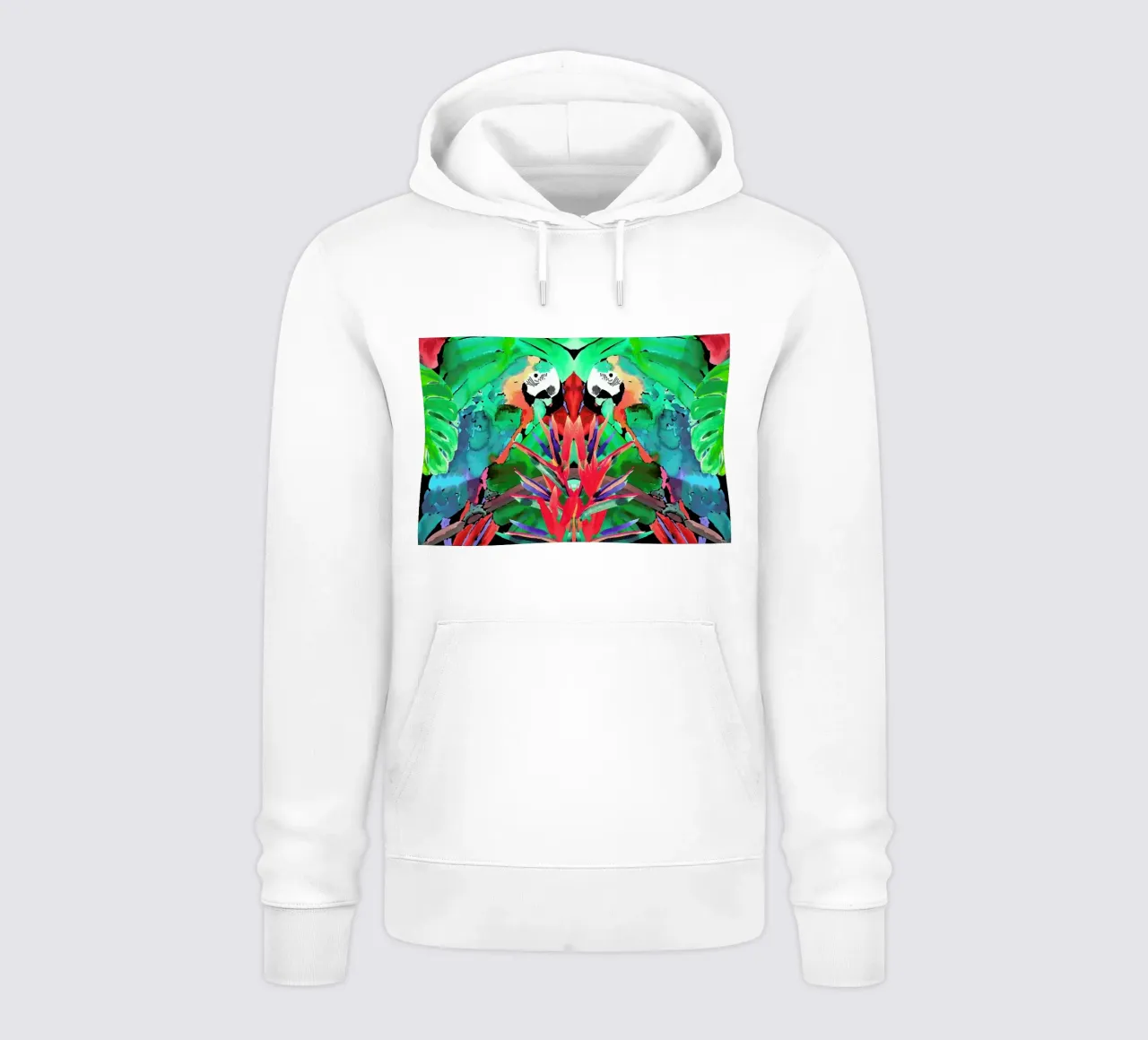 Parrot felpa con cappuccio da Amy Sia