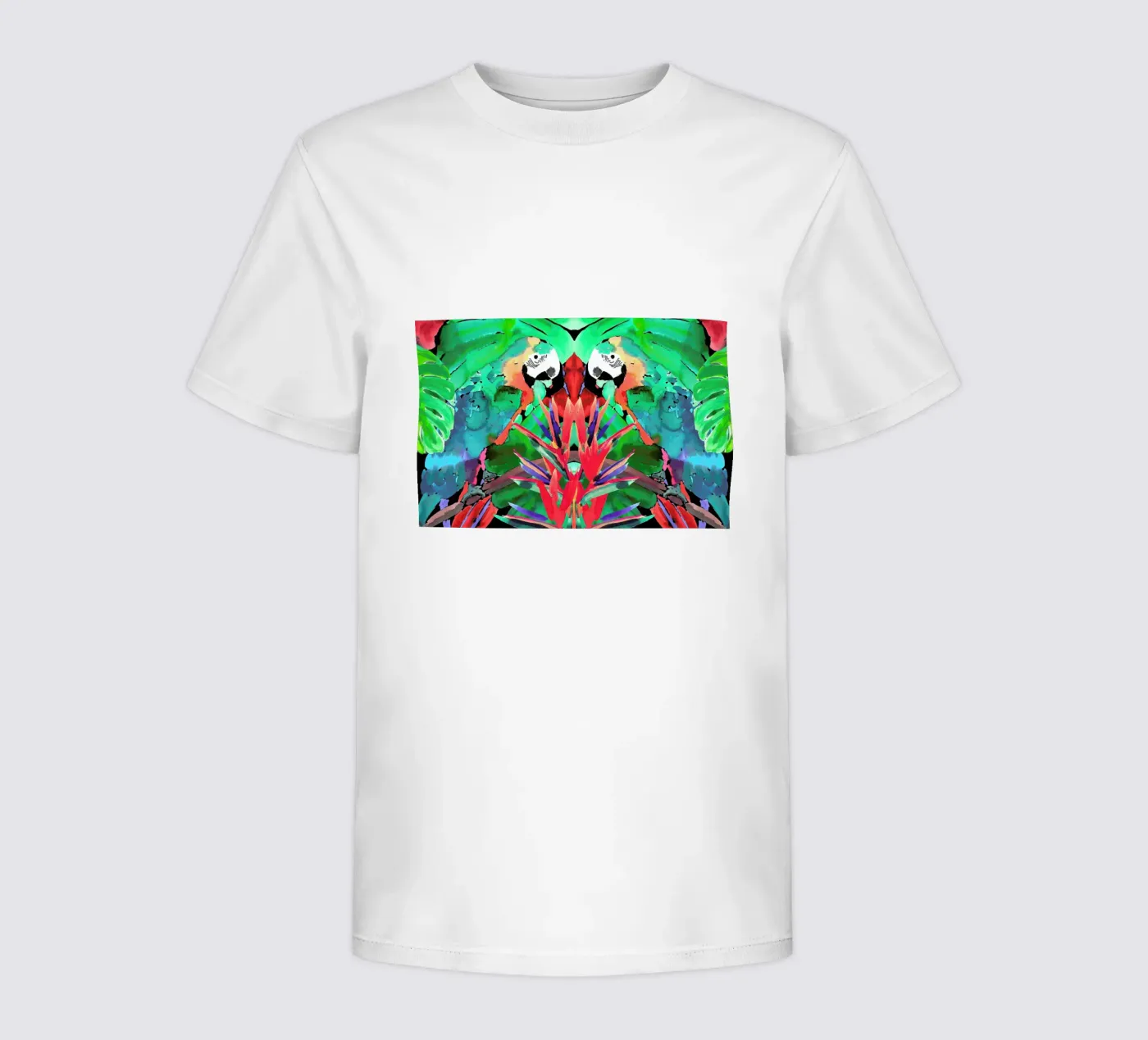 Parrot t-shirt bambini da Amy Sia