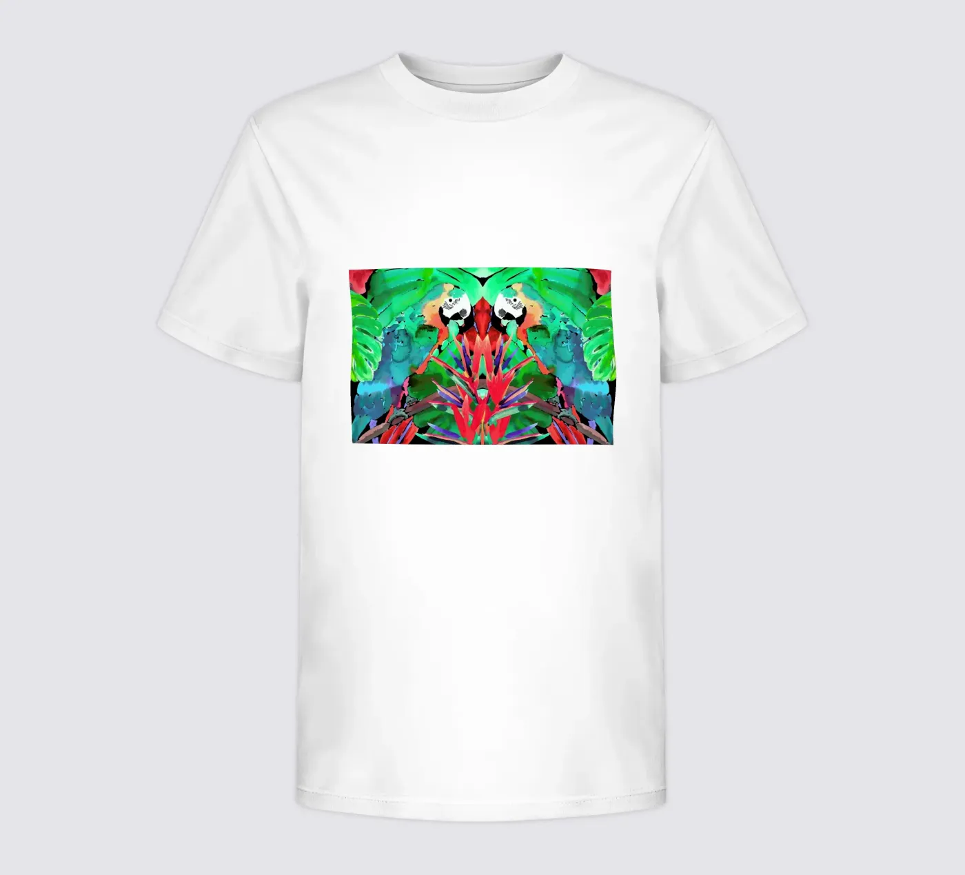 Parrot t-shirt bambini da Amy Sia