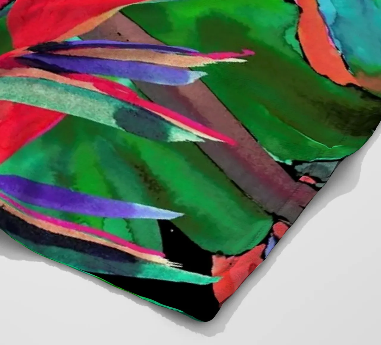 Parrot Fleecedecke von Amy Sia