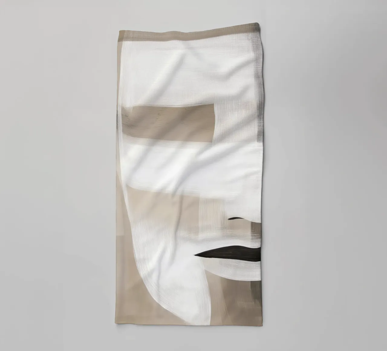 Abstract face towel by Imagine