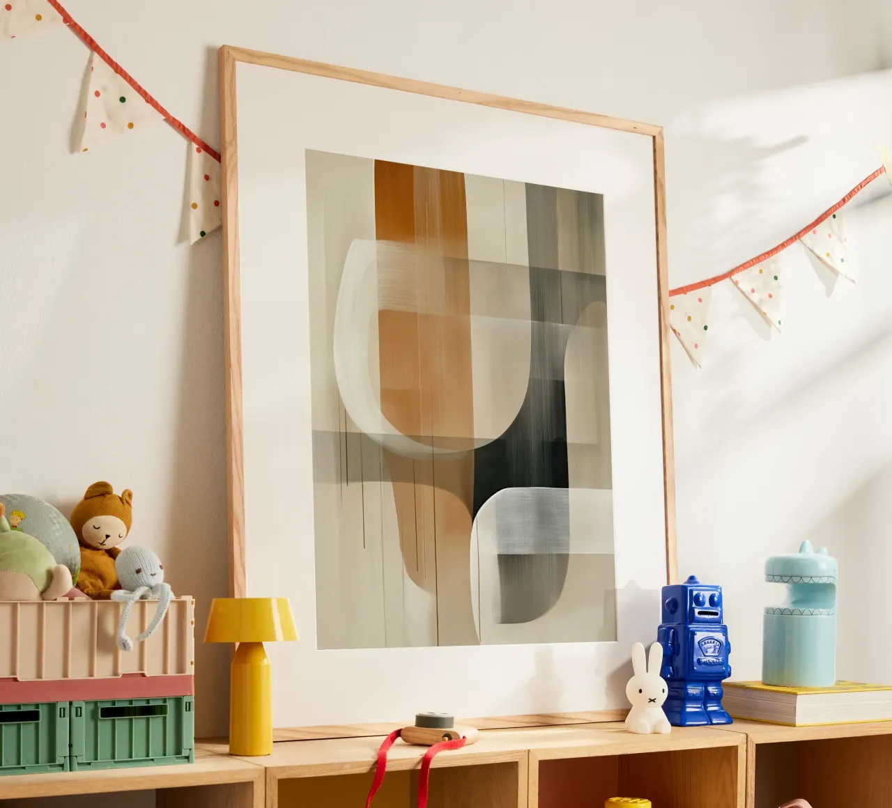 Abstract brown shades hahnemühle by Imagine