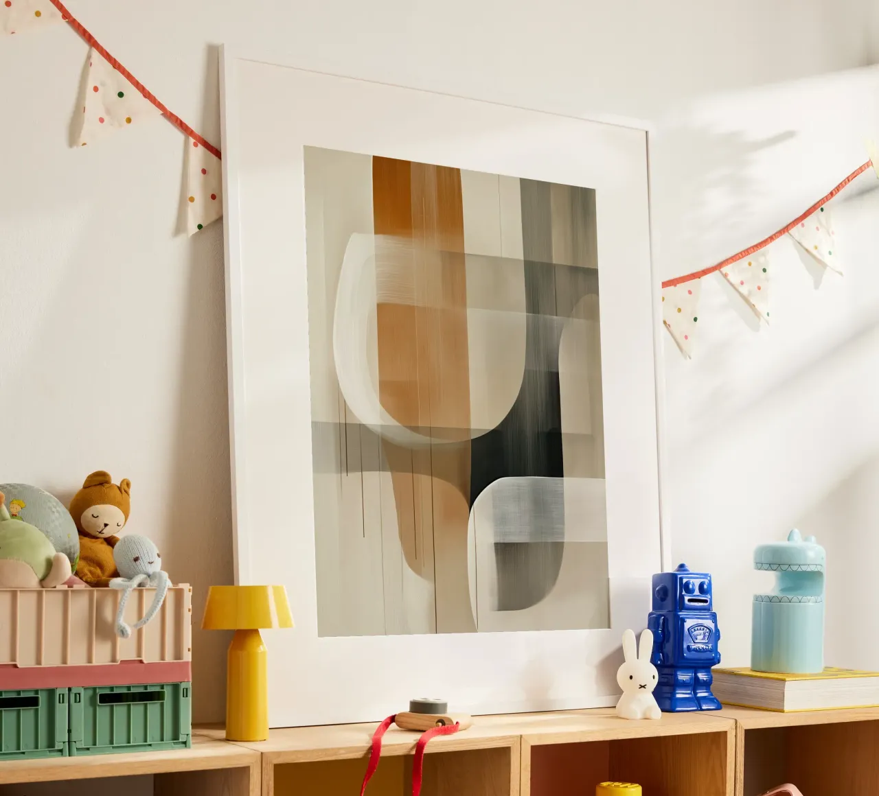 Abstract brown shades hahnemühle by Imagine