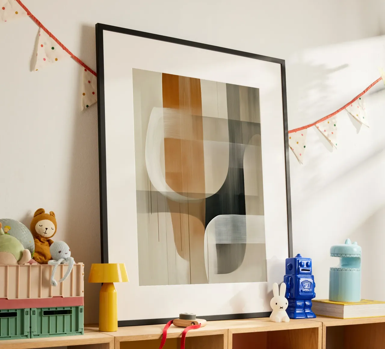 Abstract brown shades hahnemühle by Imagine