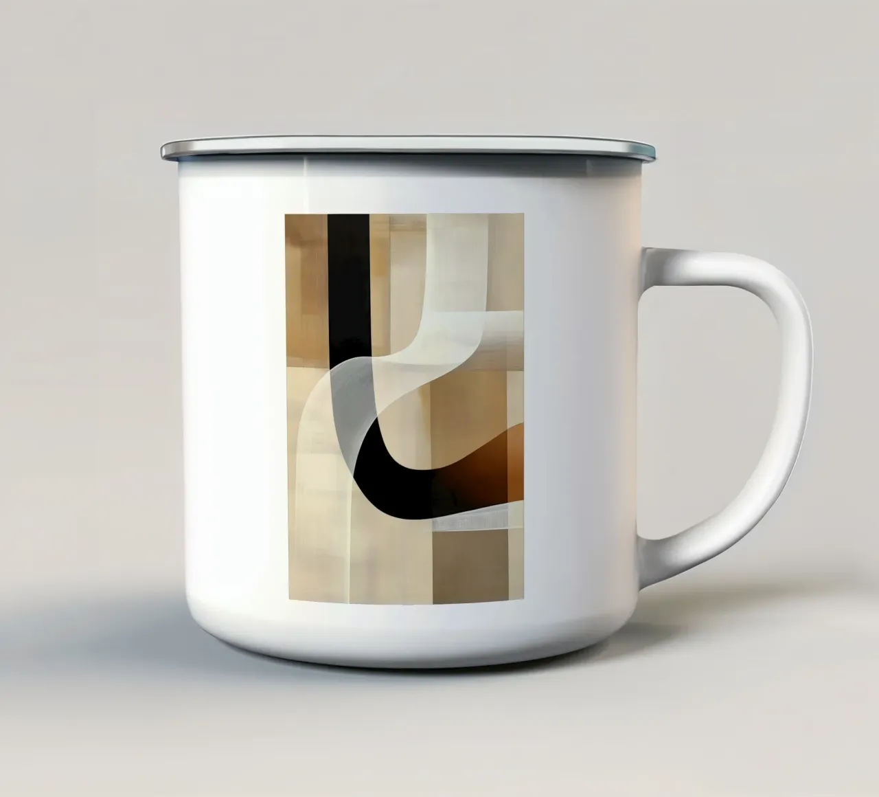 Astratto bohémien tazza in smalto da Imagine