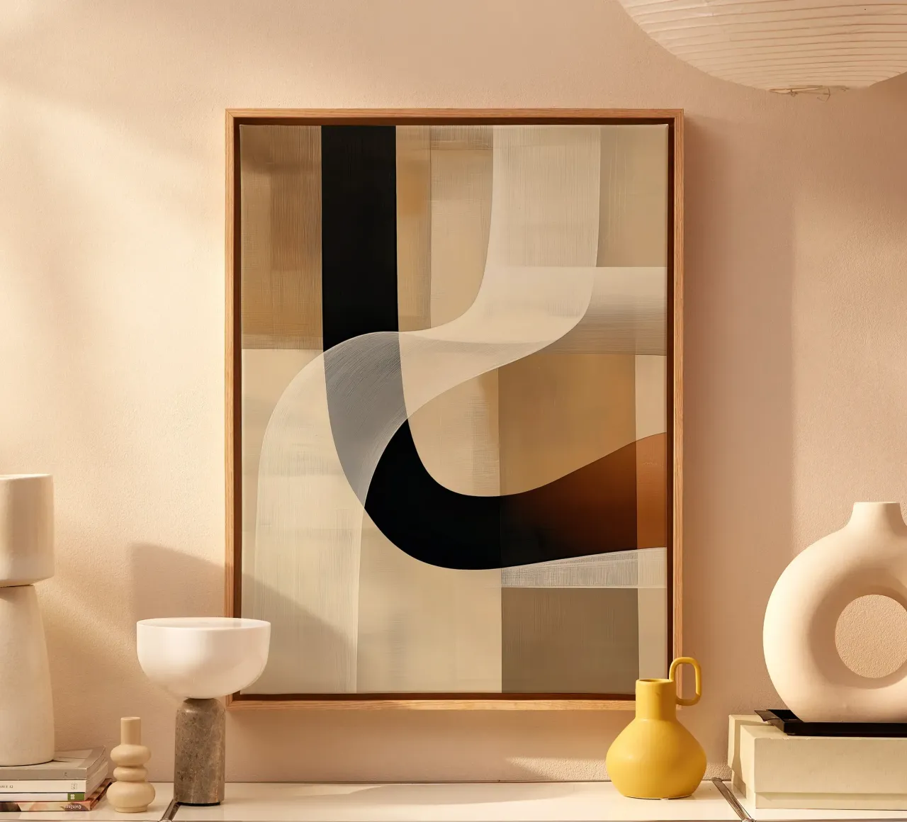 Abstract Bohemian canvas by Imagine