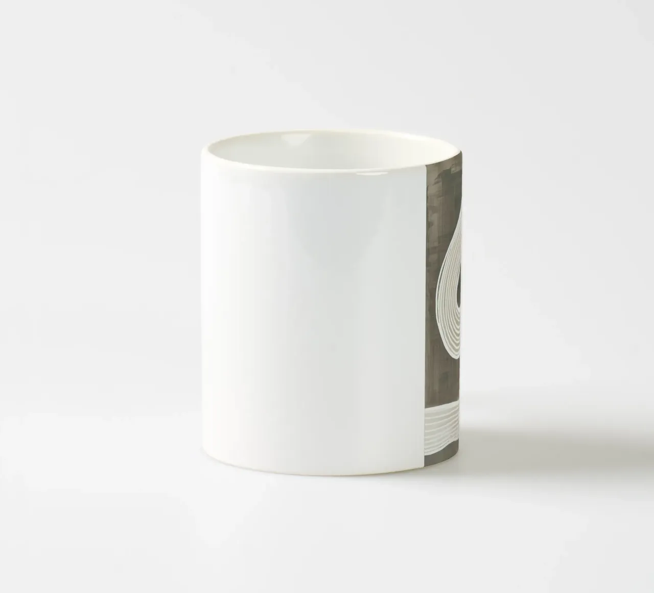 Lines abstract ceramic mug by Imagine