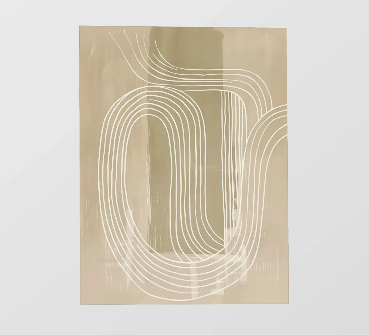 Linee astratte telo in pvc da Imagine
