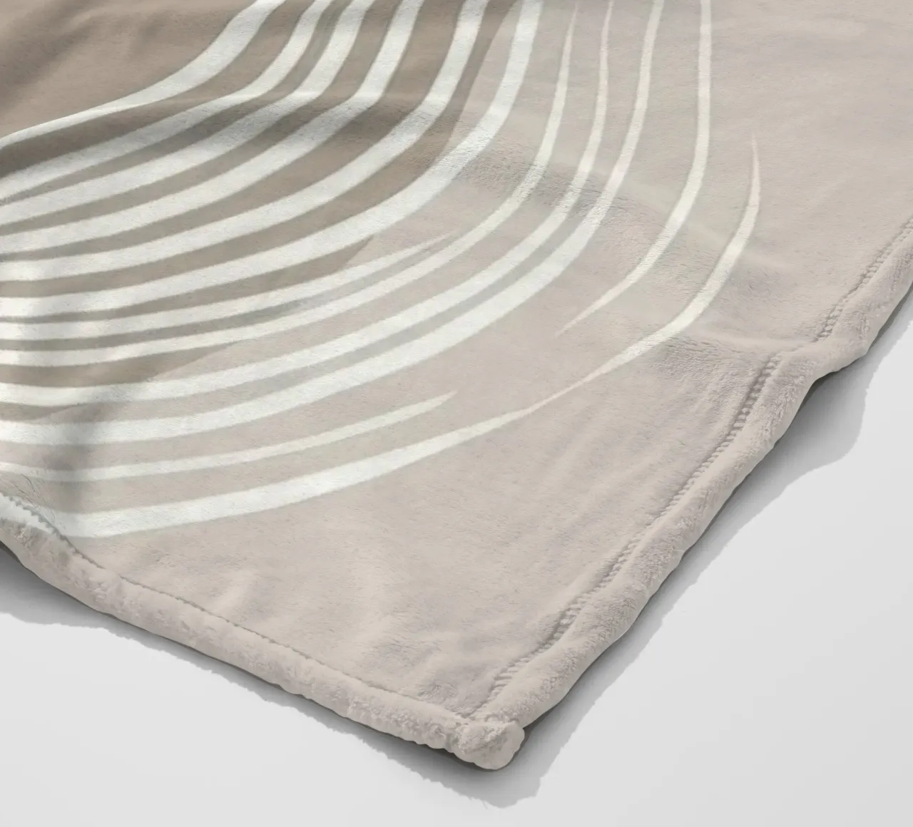 Linee astratte coperta in pile da Imagine