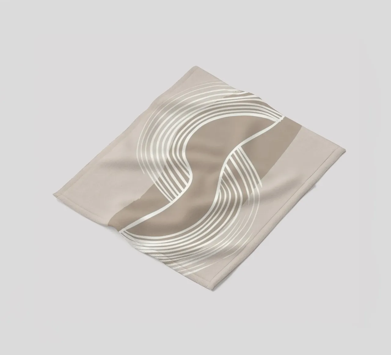 Linee astratte coperta in pile da Imagine