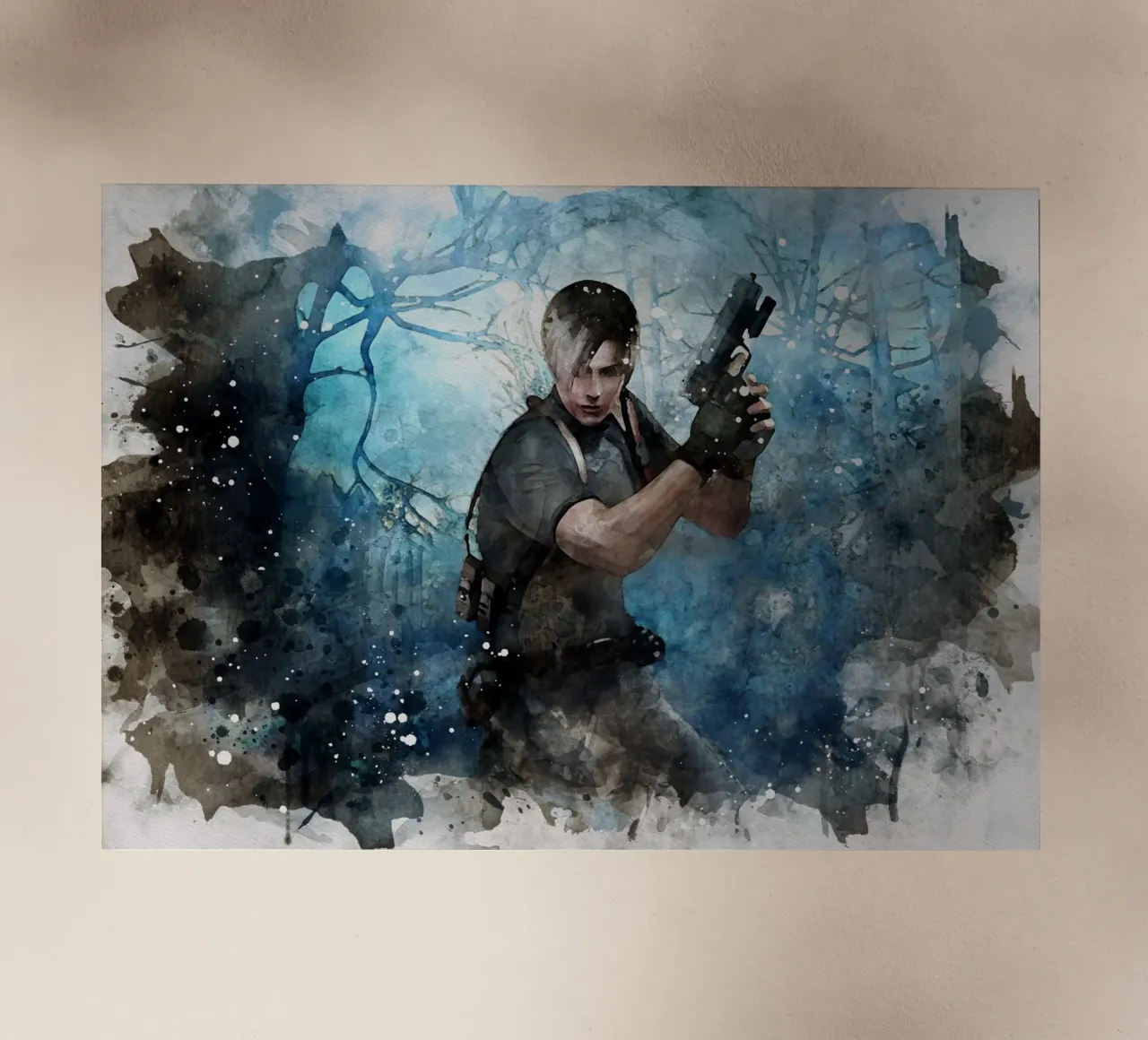 Resident Evil 4 pellicola backlit da CreativeStudio