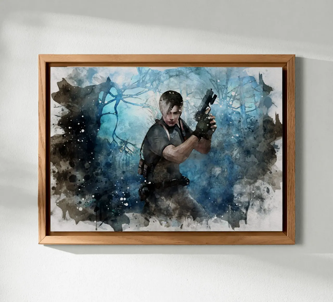Resident Evil 4 alluminio dibond da CreativeStudio