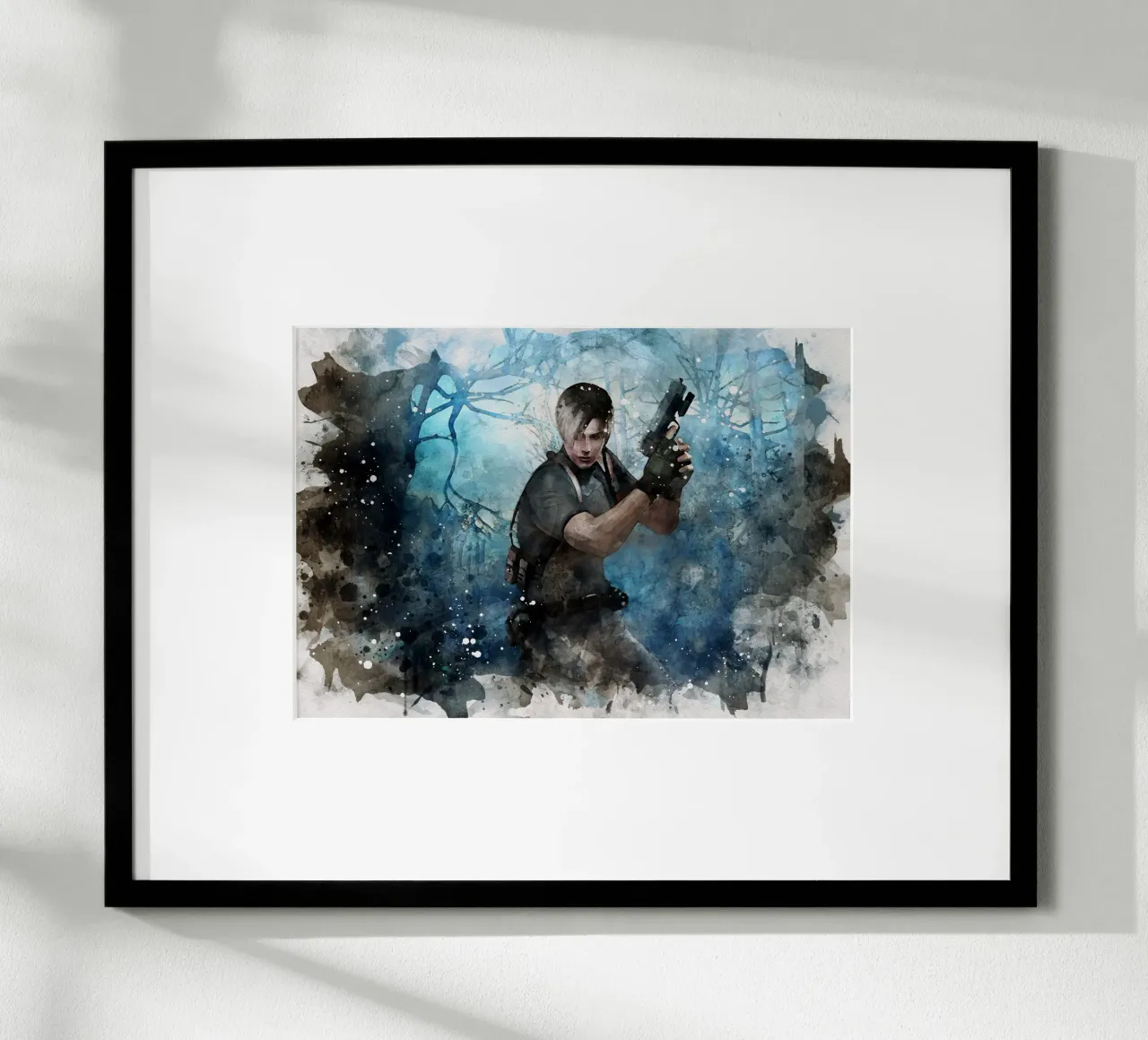 Resident Evil 4 carta hahnemühle da CreativeStudio