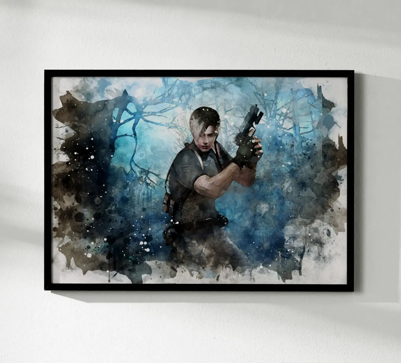Resident Evil 4 carta hahnemühle da CreativeStudio
