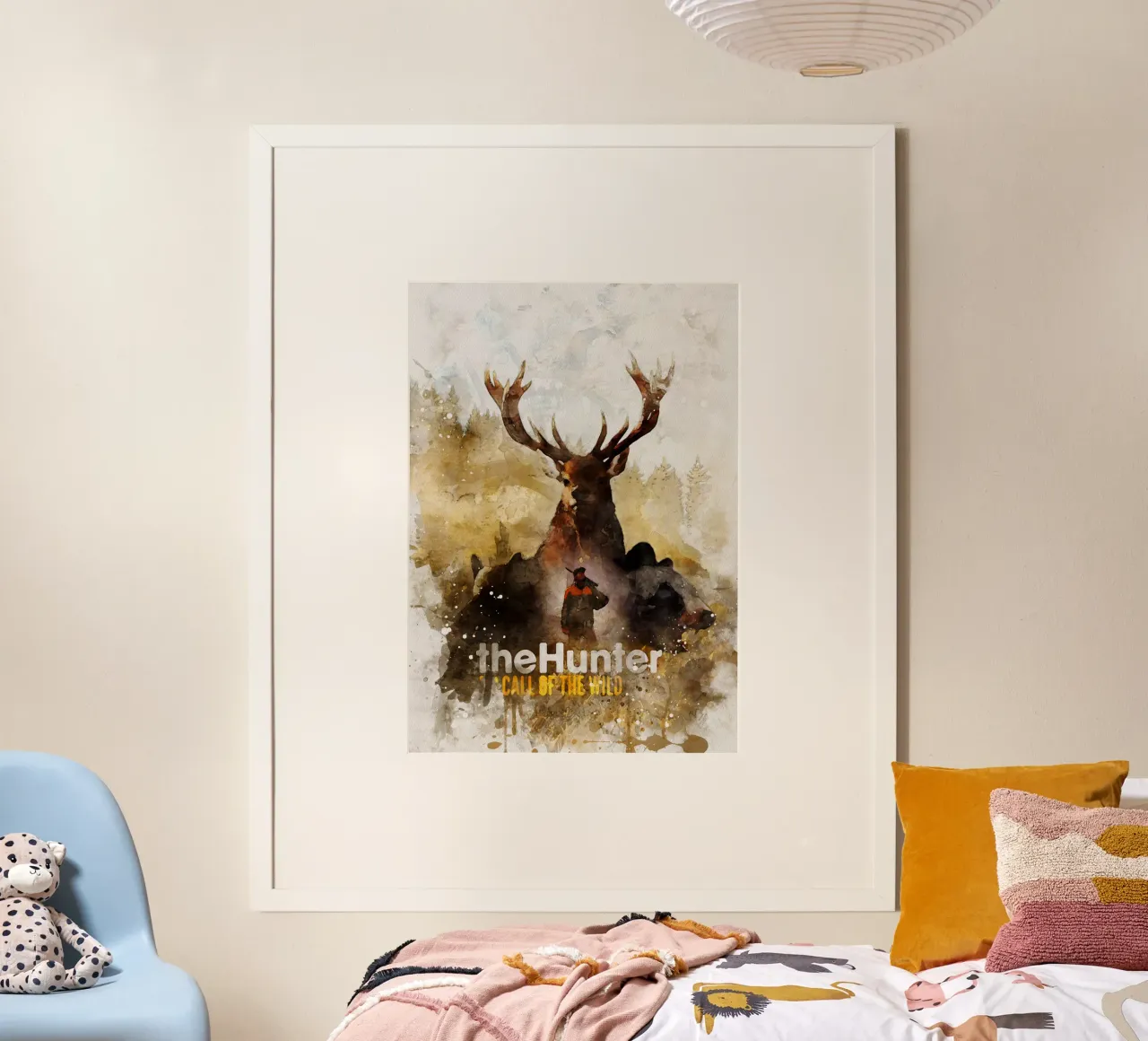 theHunter Call of the Wild poster con telaio in plastica da CreativeStudio