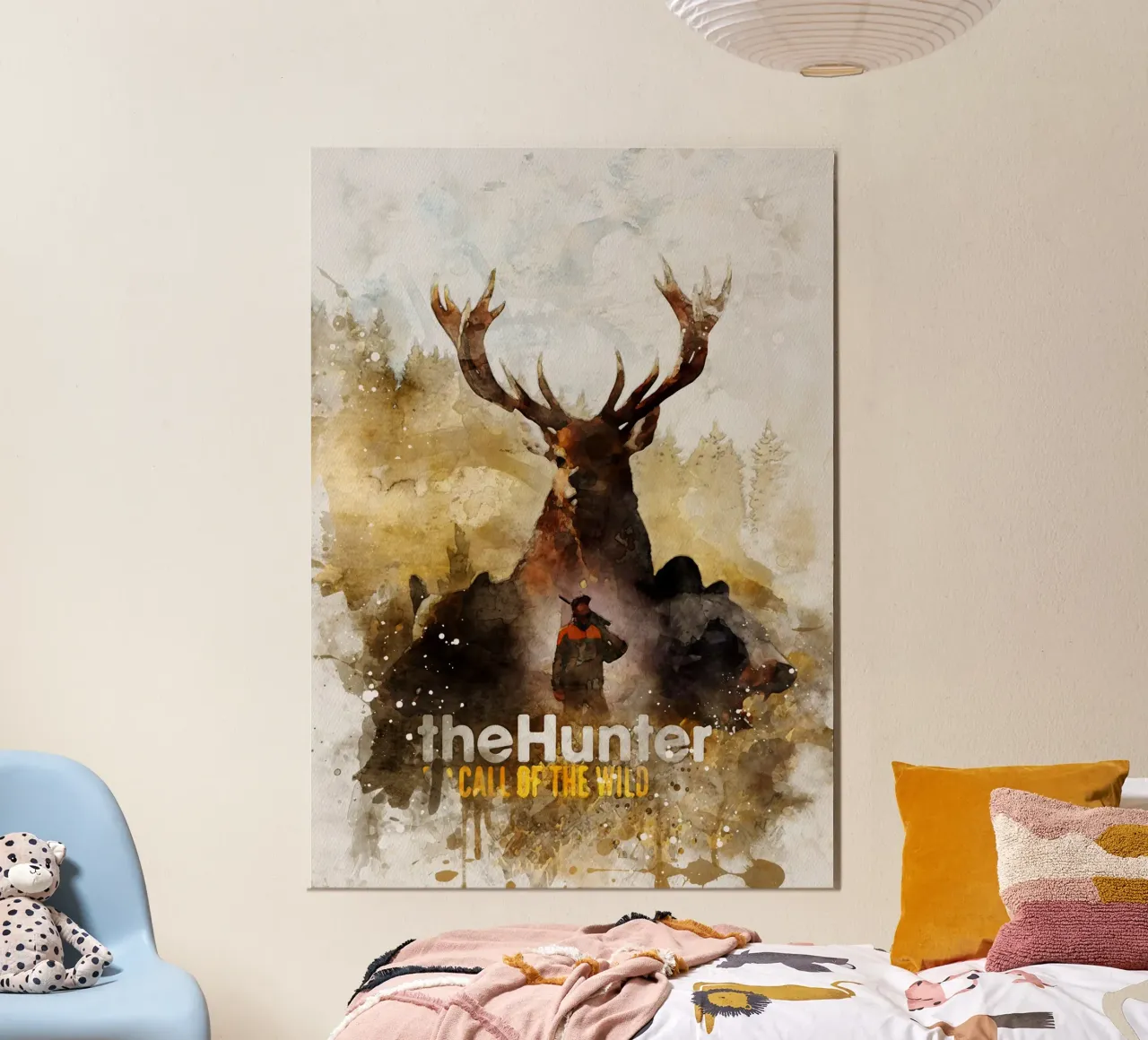theHunter Call of the Wild poster con telaio in plastica da CreativeStudio