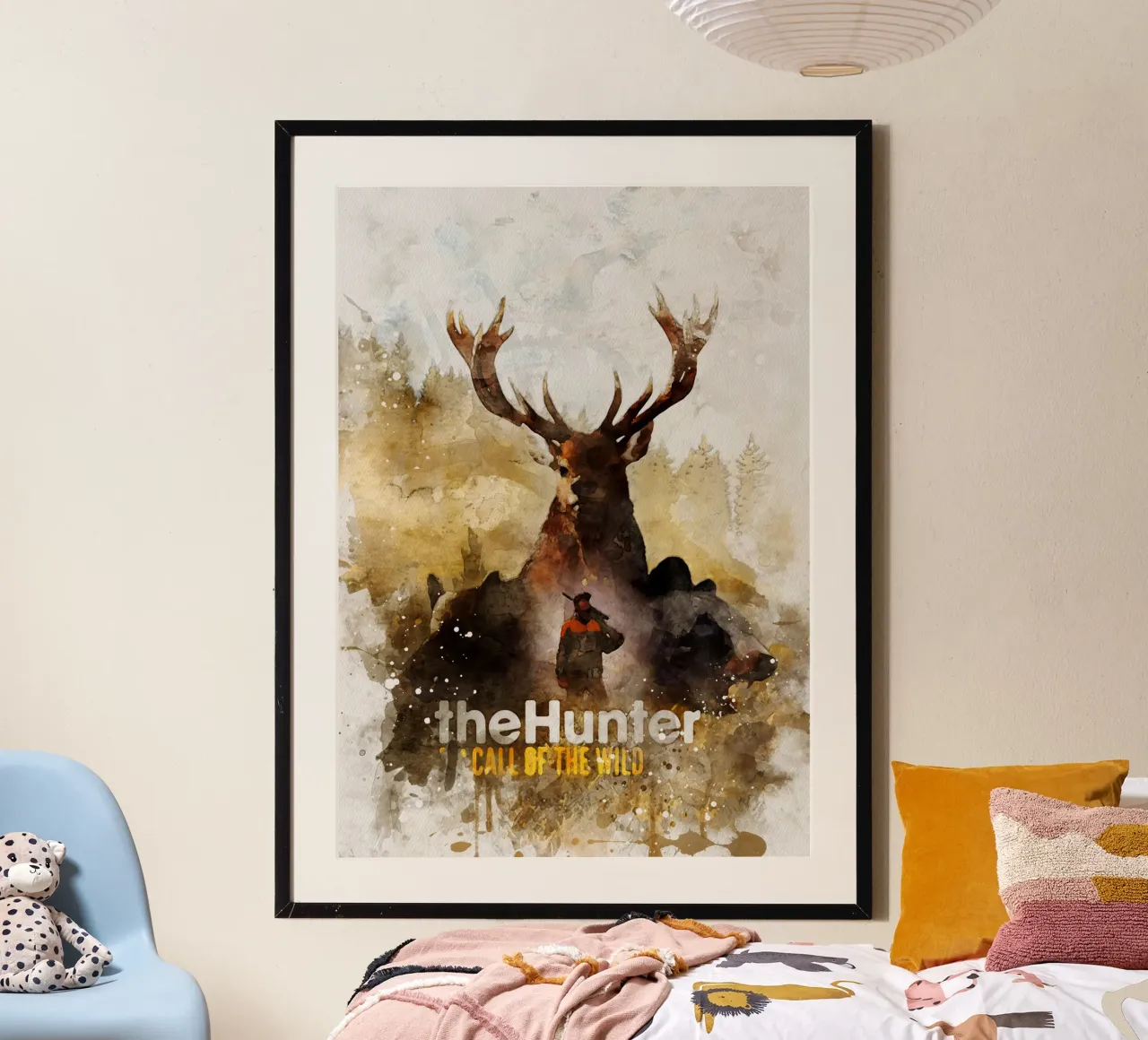 theHunter Call of the Wild poster con telaio in plastica da CreativeStudio