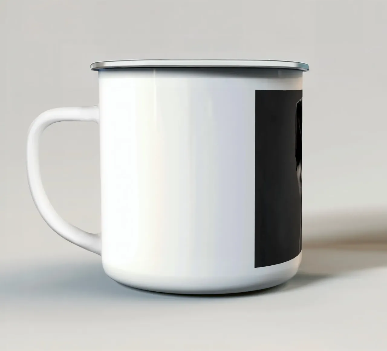 Skye Stripping enamel mug by Dave Hare Photography