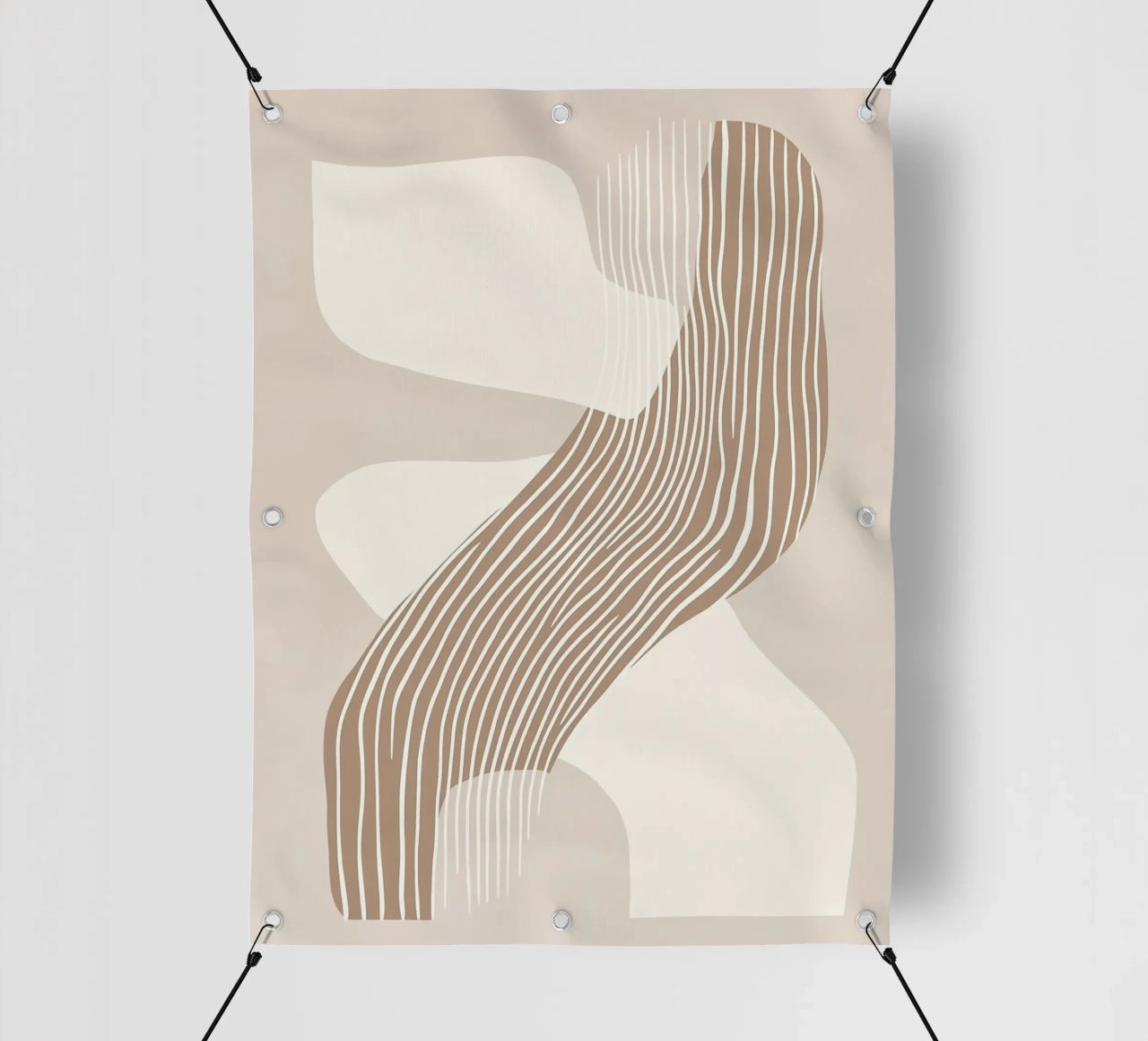 Linee astratte telo in pvc da Imagine