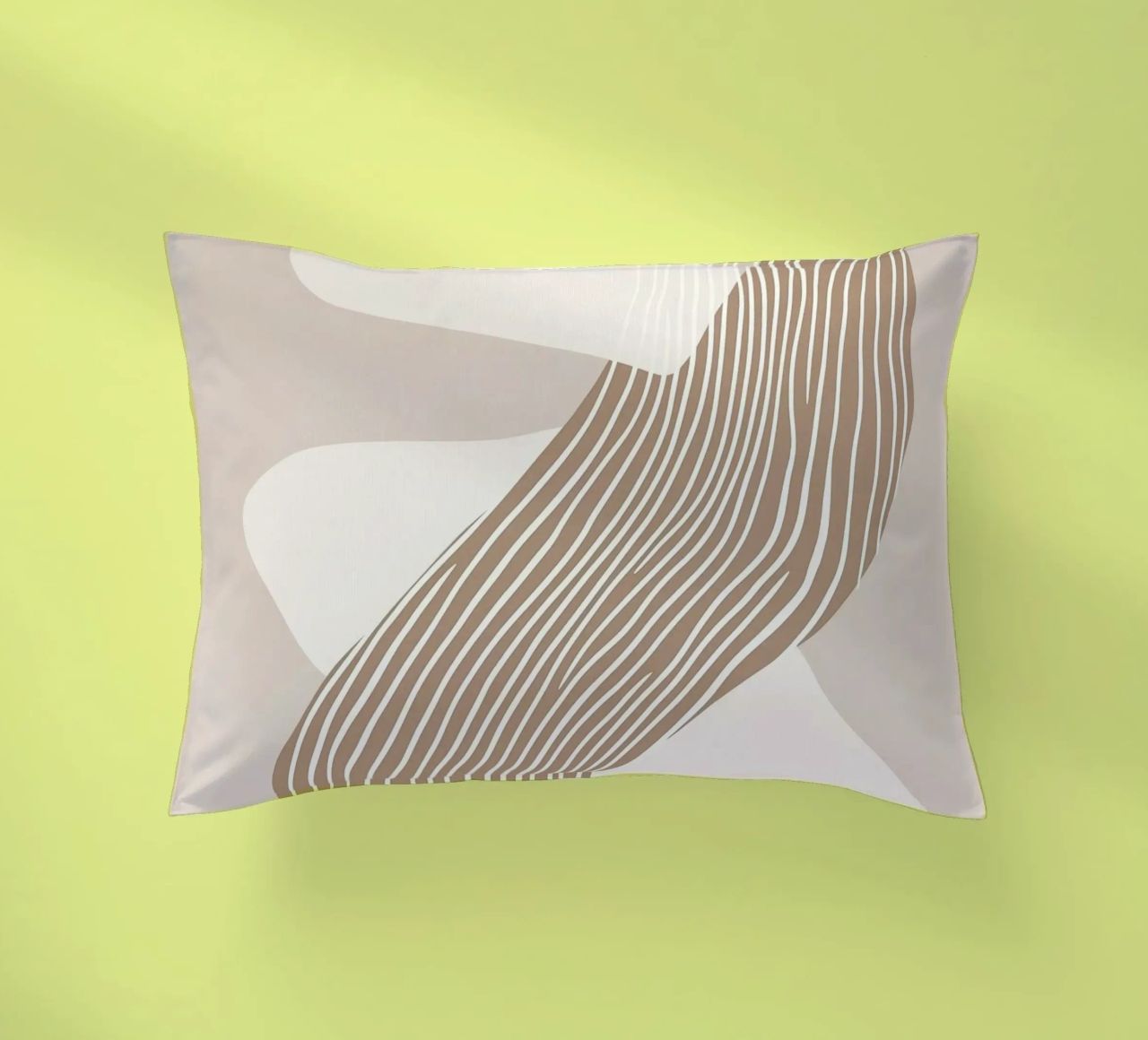 Abstract lines decorative cushion by Imagine