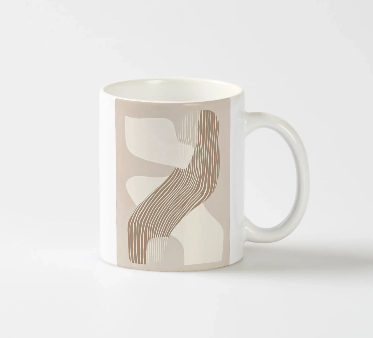 Linee astratte tazza in ceramica da Imagine