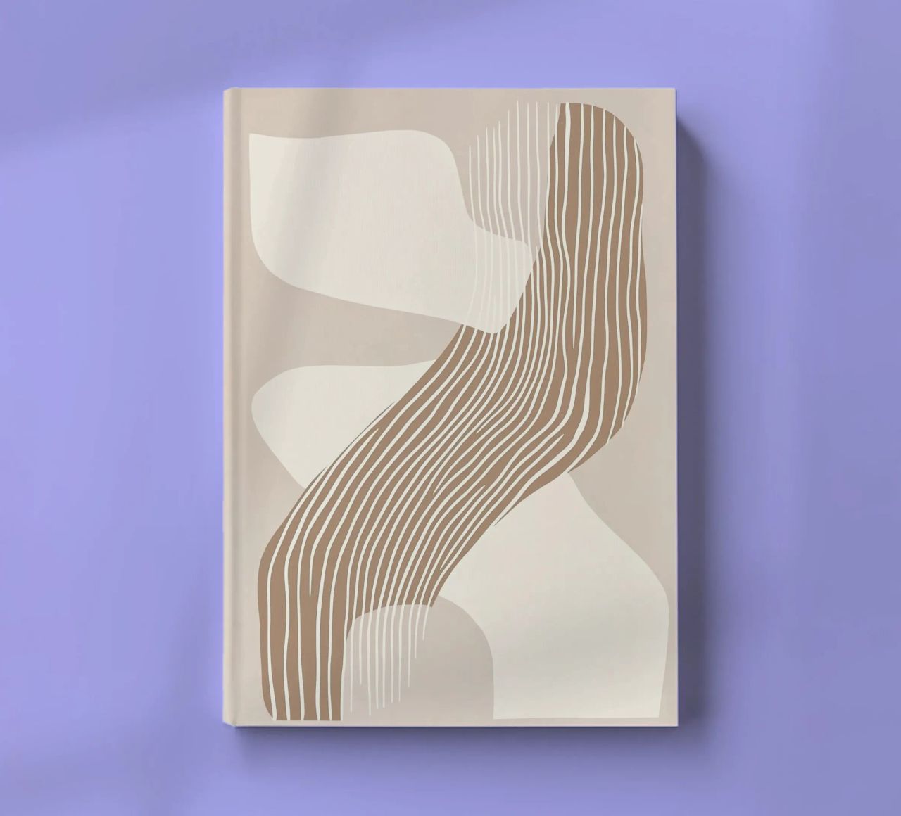 Abstract lines notebook by Imagine