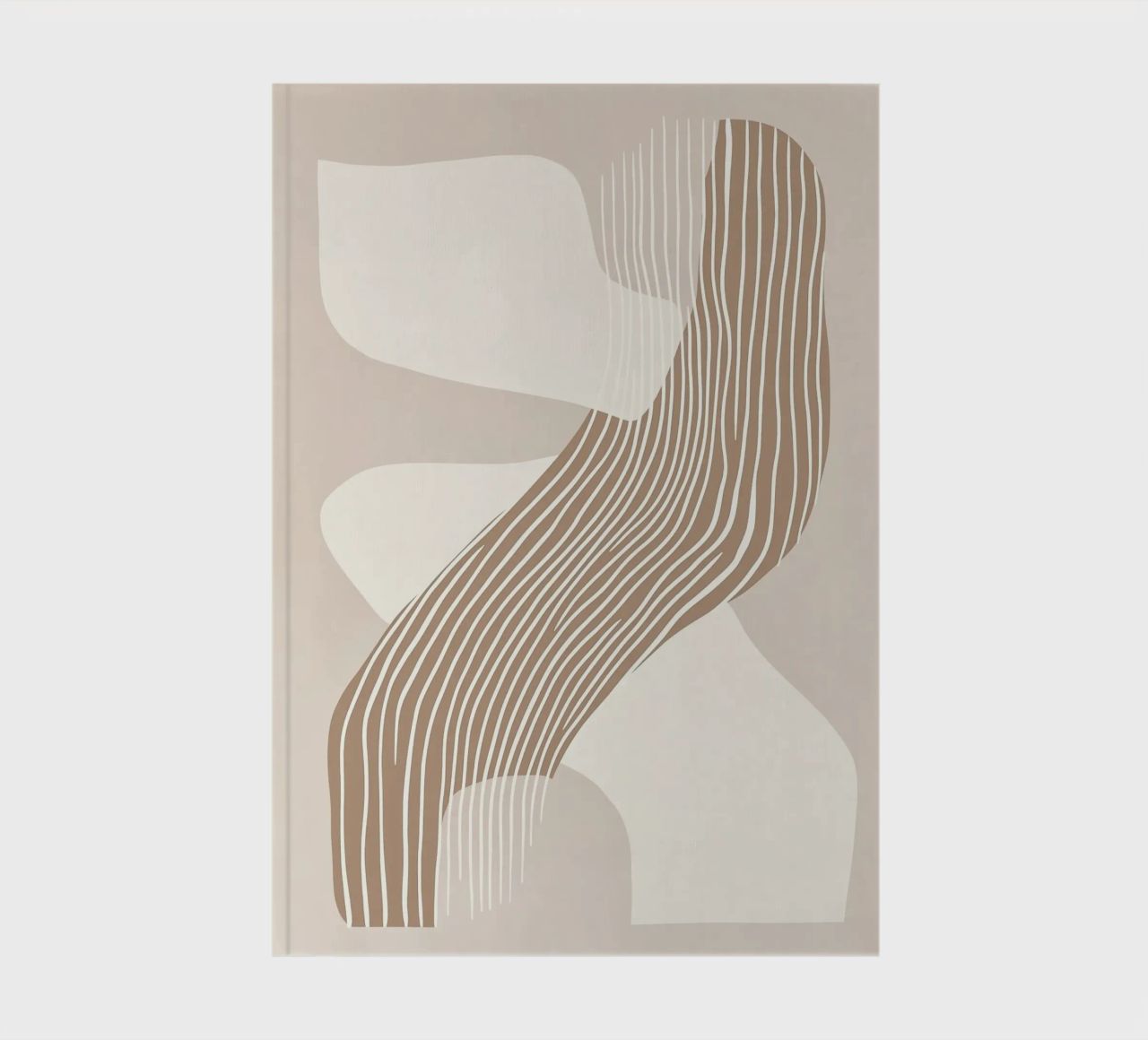 Abstract lines notebook by Imagine