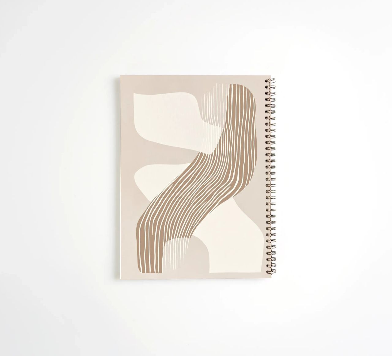 Abstract lines spiral notebook by Imagine