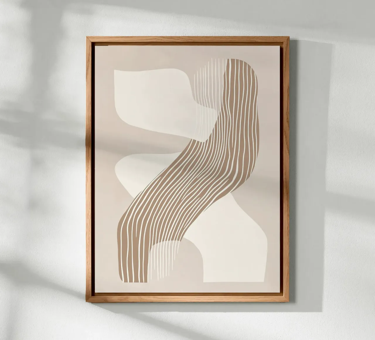 Linee astratte alluminio dibond da Imagine