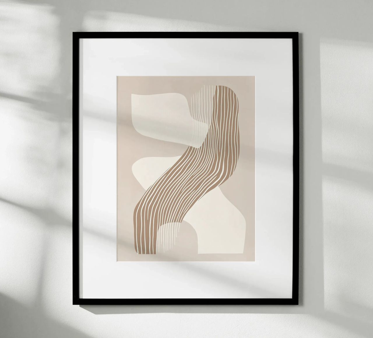Abstract lines poster by Imagine