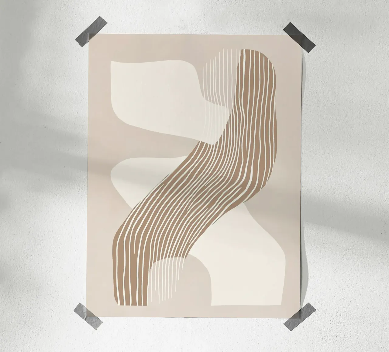 Líneas abstractas hahnemühle de Imagine