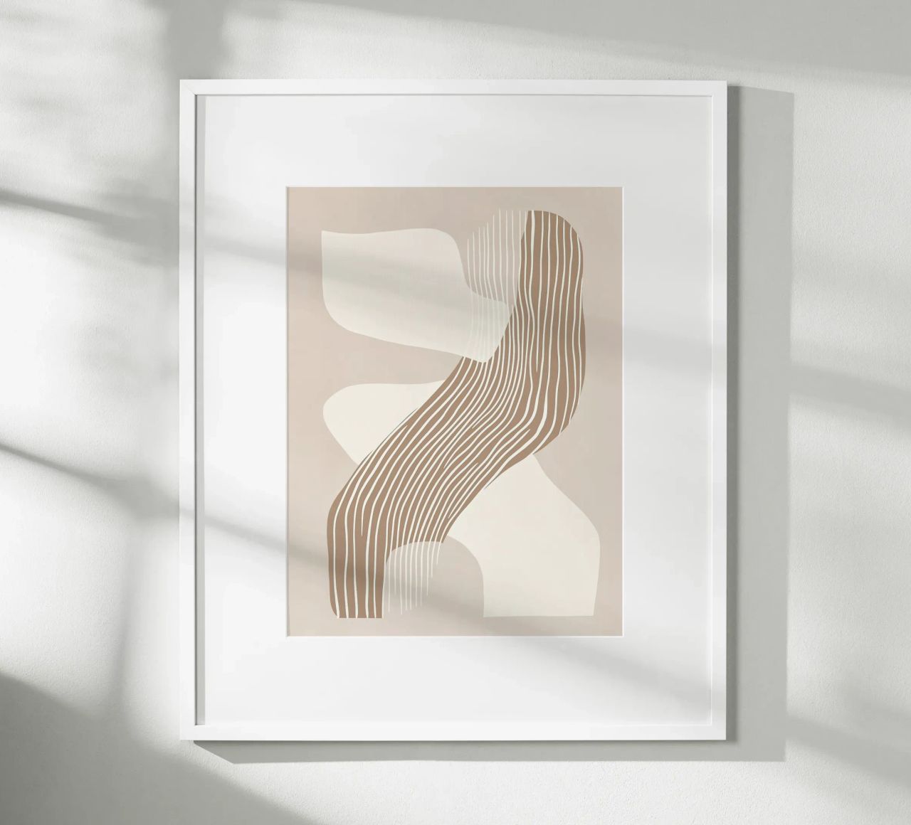 Abstract lines poster by Imagine
