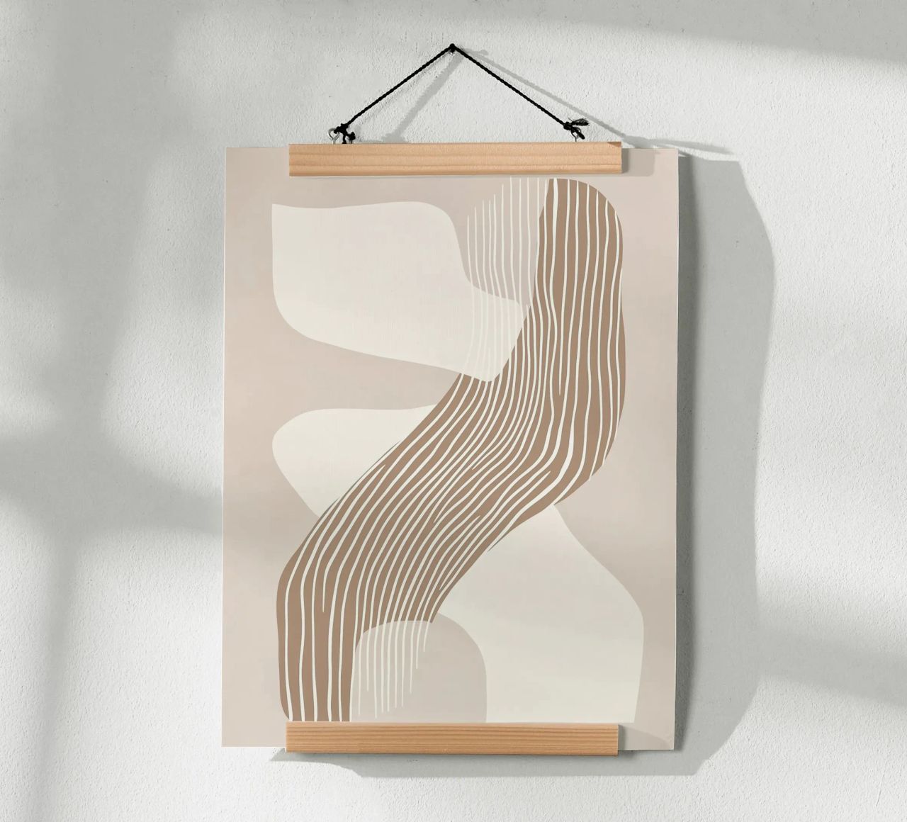 Abstract lines poster by Imagine