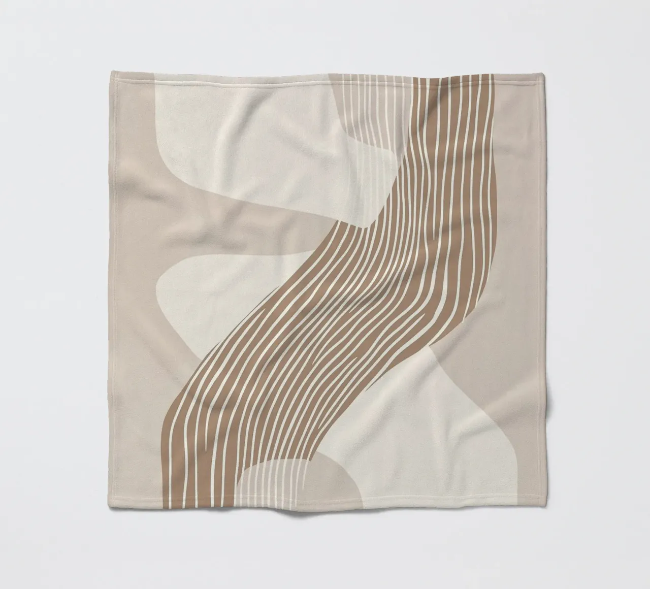 Linee astratte coperta in pile da Imagine