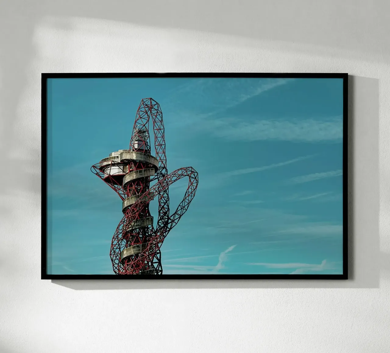 Orbit poster con telaio in legno da Michael Belhadi
