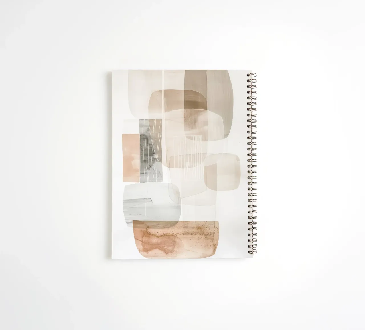 Bohemian shapes spiral notebook by Imagine