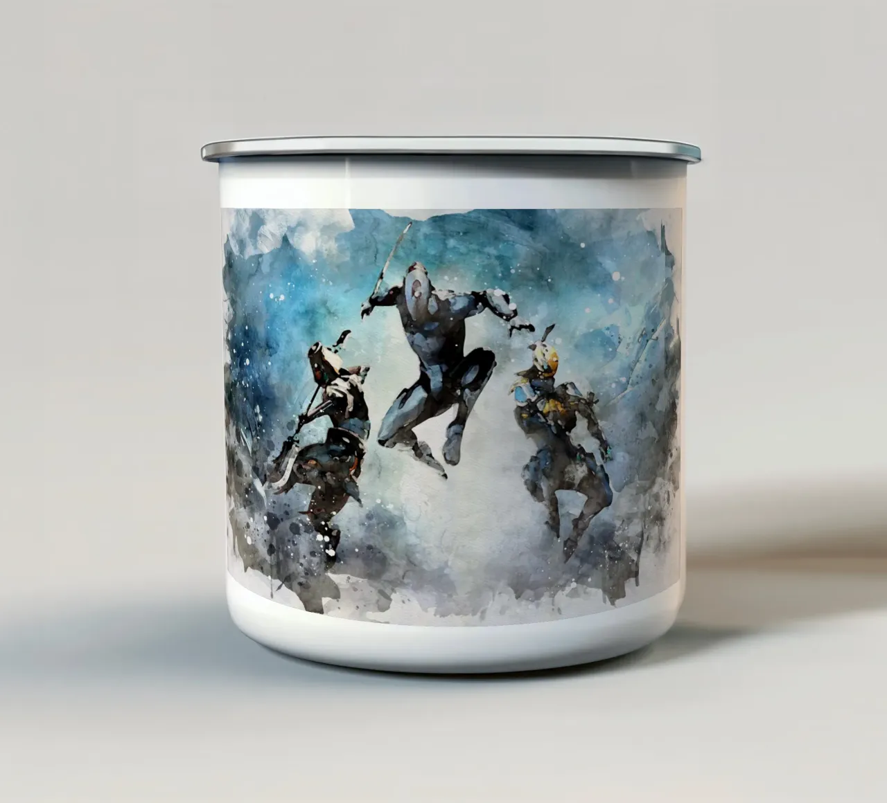 Warframe tazza in smalto da CreativeStudio