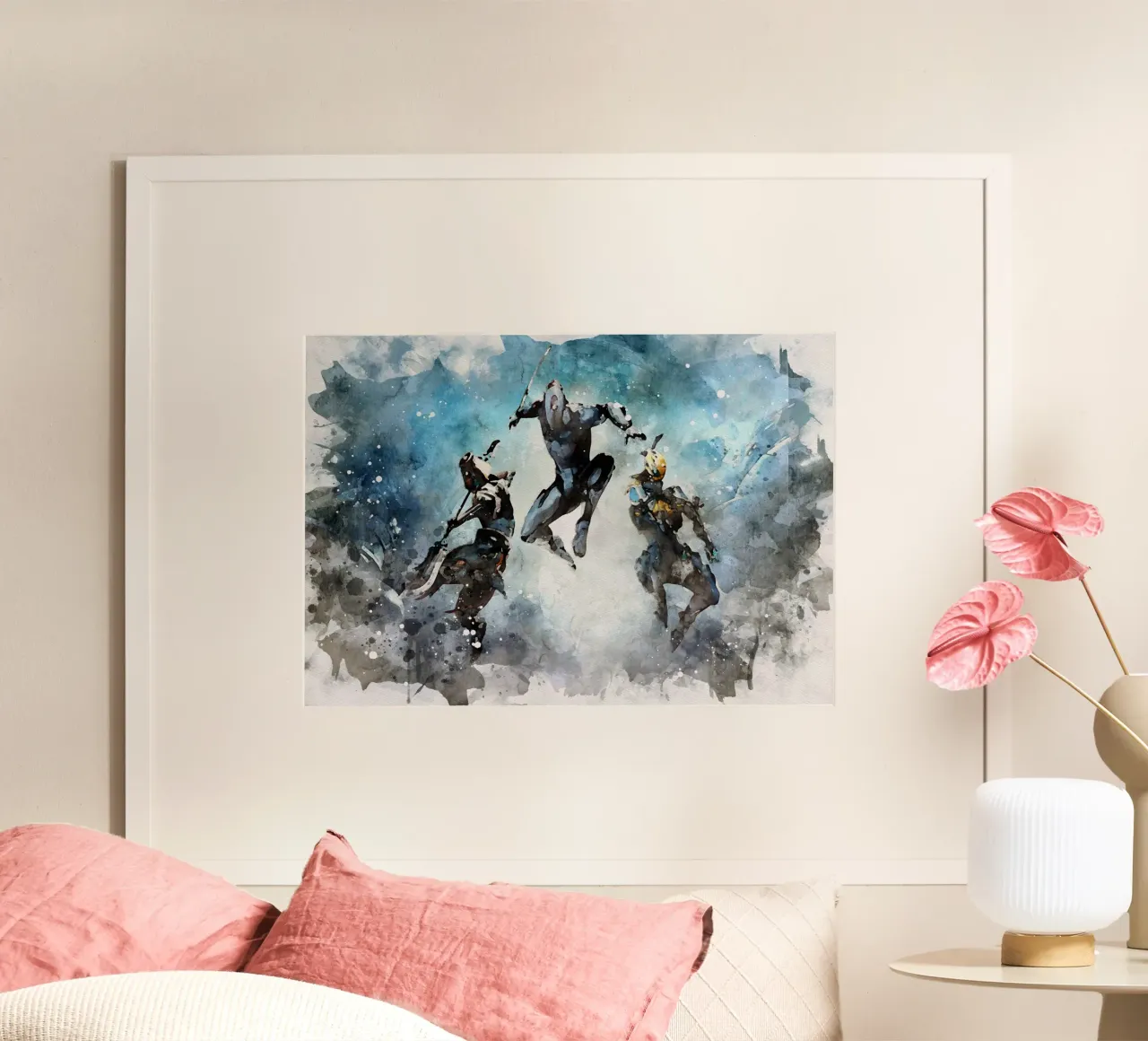 Warframe poster da CreativeStudio