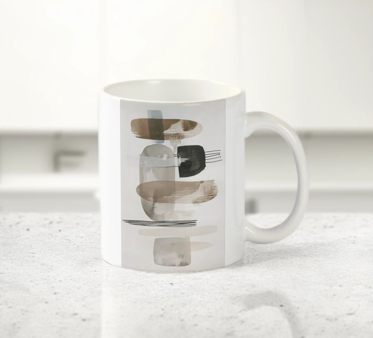 Forme bohémien tazza in ceramica da Imagine