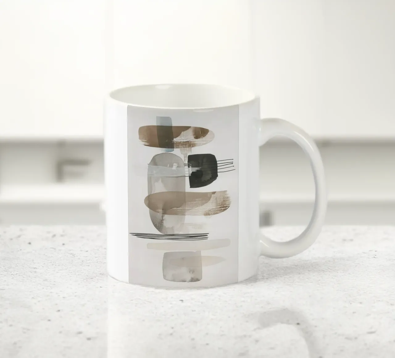Böhmische Formen Keramik Tasse von Imagine